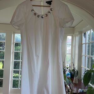 White tunic dress size 12. Etcetera